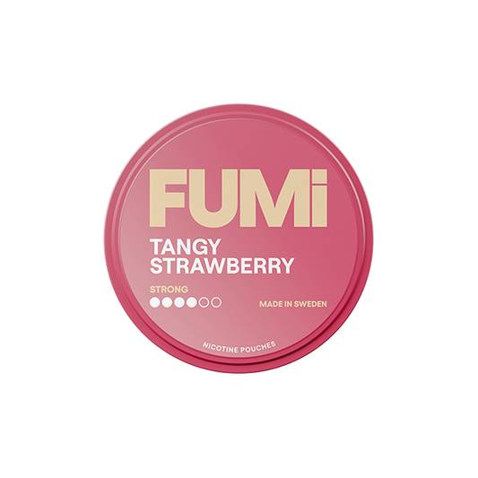 8mg FUMI Strong Nicotine Pouch - 20 Pouches - Flavour: Tangy Strawberry
