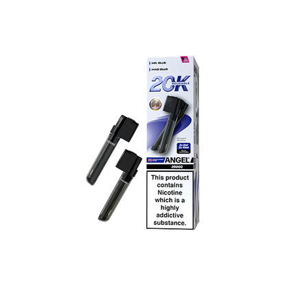 20mg Angel 20k Pods By Vapes Bars Prefilled Pods 20000 Puffs - Flavour: Purple Edition