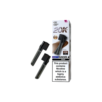 20mg Angel 20k Pods By Vapes Bars Prefilled Pods 20000 Puffs - Flavour: Sky Blue Edition