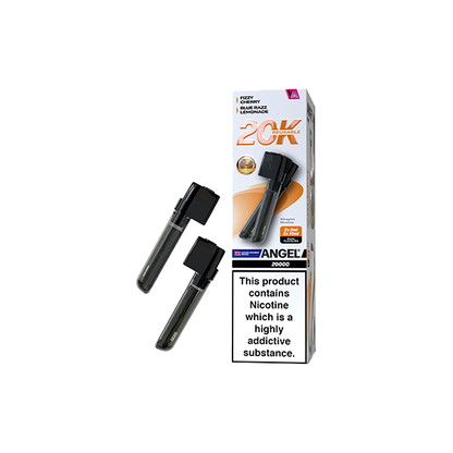 20mg Angel 20k Pods By Vapes Bars Prefilled Pods 20000 Puffs - Flavour: White Edition