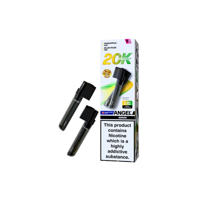 20mg Angel 20k Pods By Vapes Bars Prefilled Pods 20000 Puffs - Flavour: Violet Edition