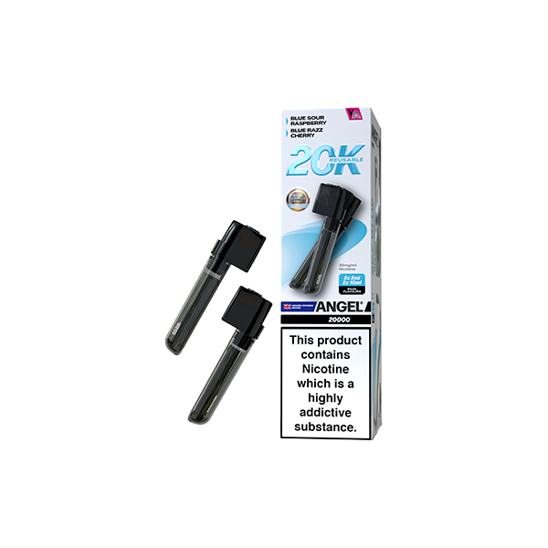 20mg Angel 20k Pods By Vapes Bars Prefilled Pods 20000 Puffs - Flavour: Pink Edition