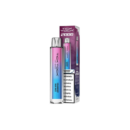 20mg Tick Tock Mini 2000 Prefilled Pod Kit 2000 Puffs - Flavour: Blueberry Lemonade