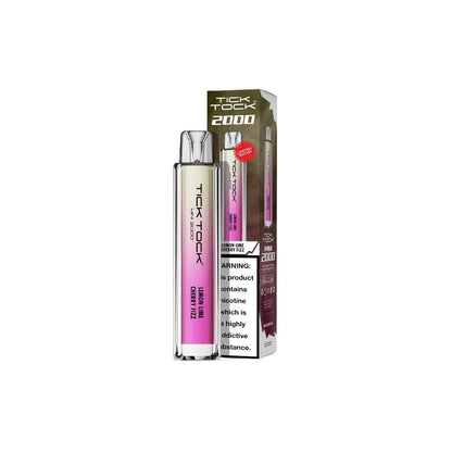 20mg Tick Tock Mini 2000 Prefilled Pod Kit 2000 Puffs - Flavour: Double Apple