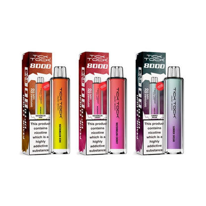 20mg Tick Tock Magic 8000 Prefilled Pod Kit 8000 Puffs - Flavour: Blueberry Lemonade