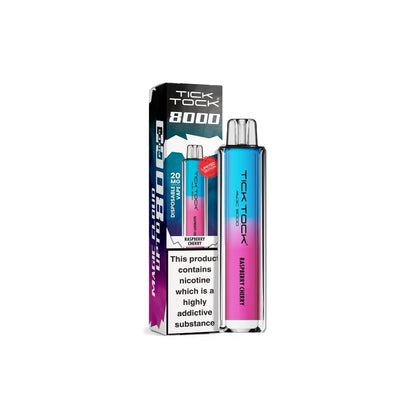 20mg Tick Tock Magic 8000 Prefilled Pod Kit 8000 Puffs - Flavour: Berry Blaze