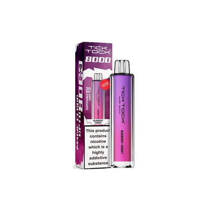 20mg Tick Tock Magic 8000 Prefilled Pod Kit 8000 Puffs - Flavour: Rocky Candy Orange