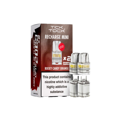 Tick Tock Recharge MINI 2K Prefilled Pods  2000 Puffs - Flavour: Mad Blue