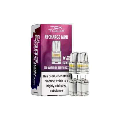 Tick Tock Recharge MINI 2K Prefilled Pods  2000 Puffs - Flavour: Double Apple