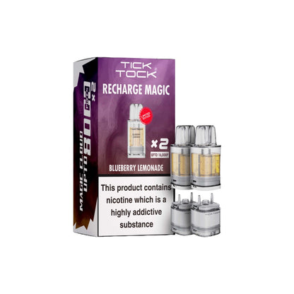Tick Tock Recharge MAGIC 8K Prefilled Pods  8000 Puffs - Flavour: Fizzy Grape