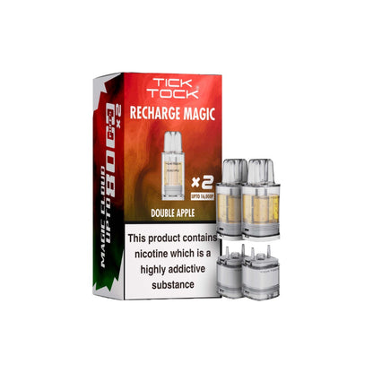 Tick Tock Recharge MAGIC 8K Prefilled Pods  8000 Puffs - Flavour: Icy Blue