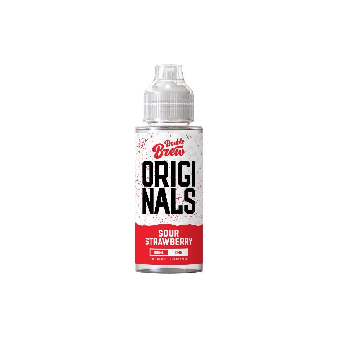 0mg Ohm Brew Originals XL Double Brew 100ml Shortfill (50VG/50PG) - Flavour: Blue Slush