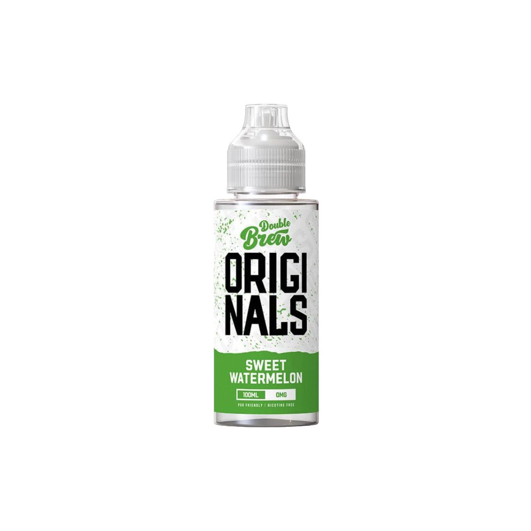 0mg Ohm Brew Originals XL Double Brew 100ml Shortfill (50VG/50PG) - Flavour: Blue Slush