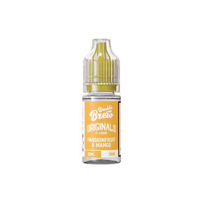5mg Ohm Brew Double Brew Originals - 10ml - Flavour: Tobacco
