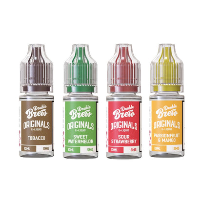 5mg Ohm Brew Double Brew Originals - 10ml - Flavour: Sweet Watermelon