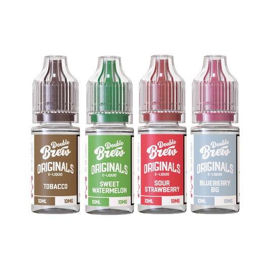 10mg Ohm Brew Double Brew Originals - 10ml - Flavour: Blue Slush