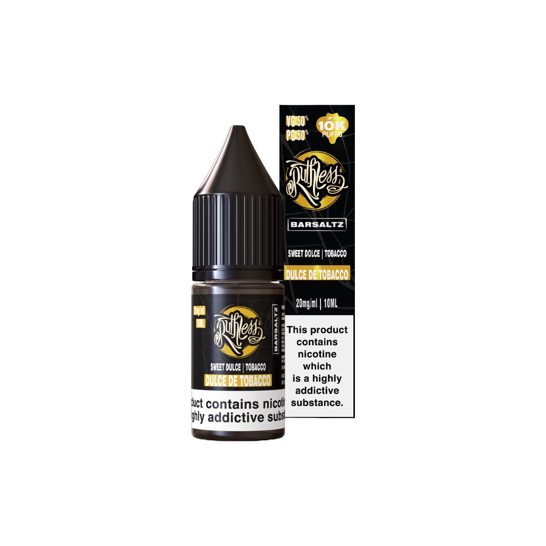 10mg Ruthless Nic Salt 10ml (50VG/50PG) - Flavour: Swamp Thang