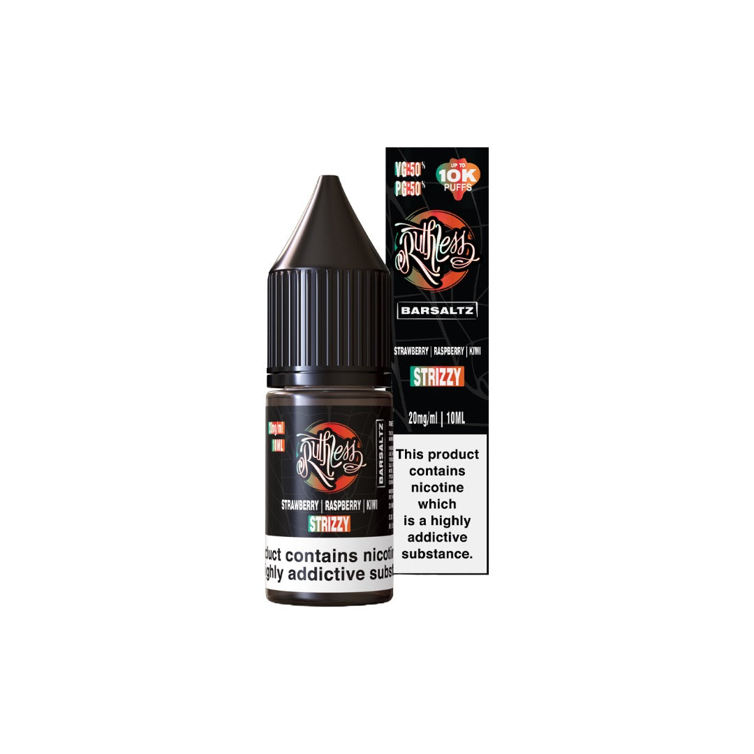 20mg Ruthless Nic Salt 10ml (50VG/50PG) - Flavour: Grape Drank On Ice