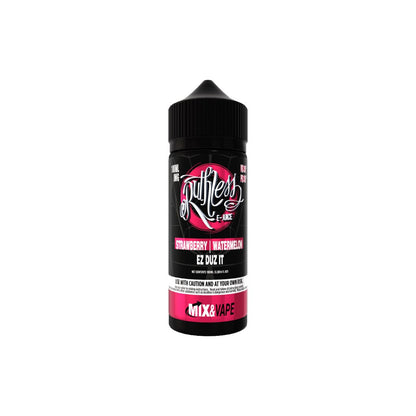 0mg Ruthless 120ml Shortfill (70VG/30PG) - Flavour: Jungle Fever