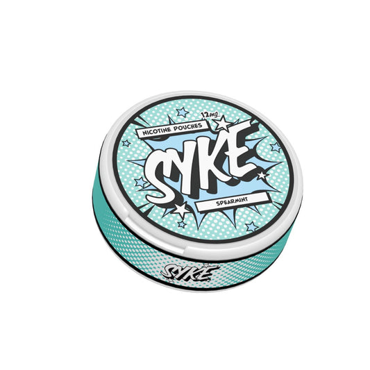 12mg SYKE Nicotine Pouches - 20 Pouches - Flavour: Spearmint
