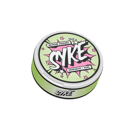 12mg SYKE Nicotine Pouches - 20 Pouches - Flavour: Strawberry & Lime
