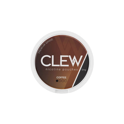 5mg CLEW Nicotine Pouches - 20 Pouches - Flavour: Coffee