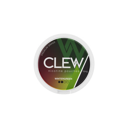 10mg CLEW Nicotine Pouches - 20 Pouches - Flavour: Citrus