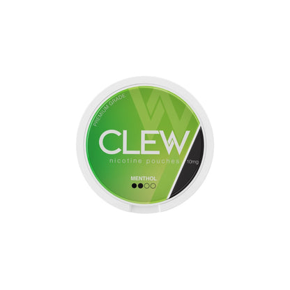 10mg CLEW Nicotine Pouches - 20 Pouches - Flavour: Citrus