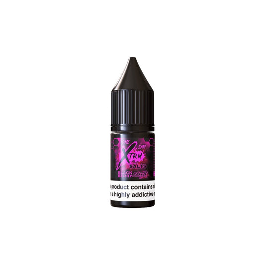 5mg XTRM BAR Salts 10ml (50VG/50PG) - Flavour: Blackberry Breeze