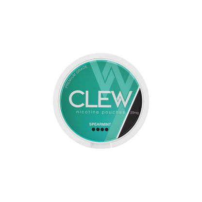 20mg CLEW Nicotine Pouches - 20 Pouches - Flavour: Citrus
