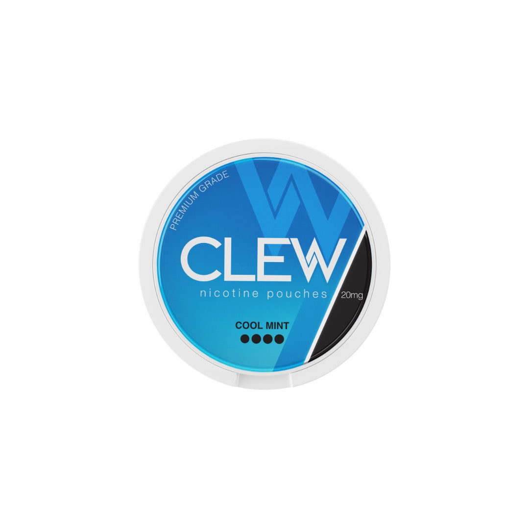 20mg CLEW Nicotine Pouches - 20 Pouches - Flavour: Menthol