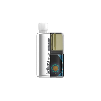 20mg Sikary Tako SP6000 Prefilled Pod Vape Kit 6000 Puffs - Flavour: Menthol