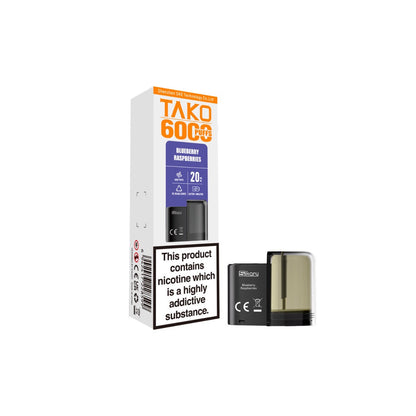 20mg Sikary Tako SP6000 Prefilled Pods 6000 Puffs - Flavour: Kiwi Passion Fruit