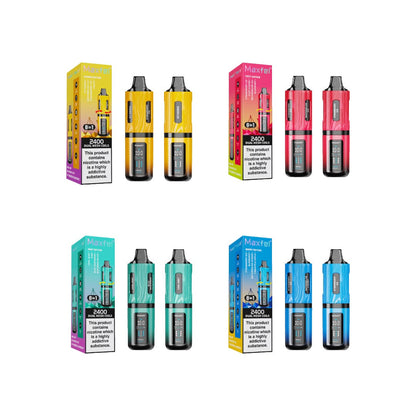 20mg Maxfel Legend Fanady 8 in 1 2400 Puffs Prefilled Pod Vape Kit - Flavour: Season Edition