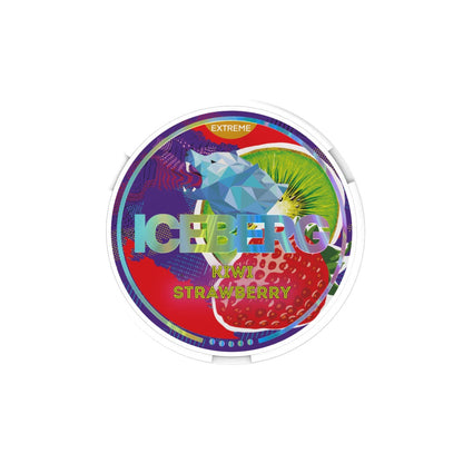 50mg Iceberg Extreme Nicotine Pouches - 20 Pouches - Flavour: Raspberry Gum