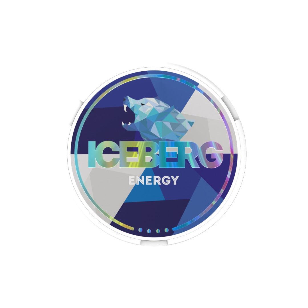 50mg Iceberg Extra Strong Nicotine Pouches - 20 Pouches - Flavour: Frosty Mint