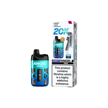 20mg Angel 20K by Vapes Bars Holiday Edition Prefilled Pod Vape Kit - Flavour: Pool Edition