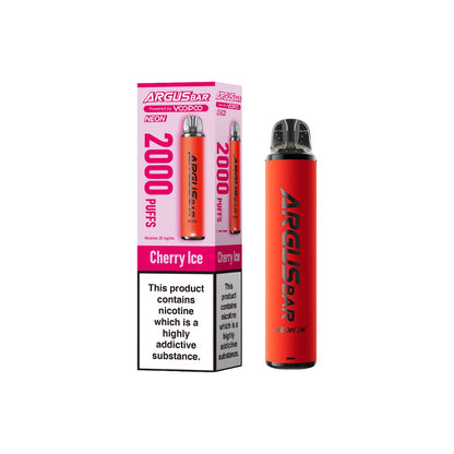 20mg Voopoo Argus Bar Neon 2K Prefilled Pod Vape Kit - Flavour: Triple Mango