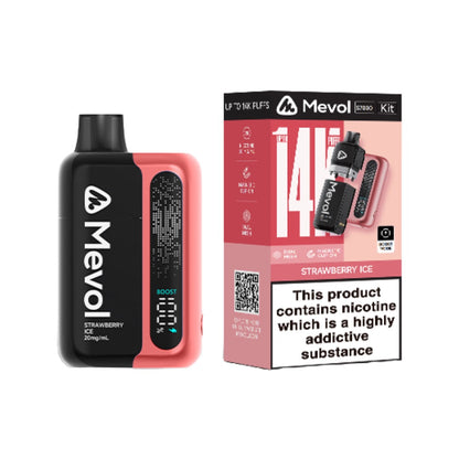 20mg Mevol S7000 Prefilled Pod Vape Kit 14k puffs - Flavour: Cherry Cola