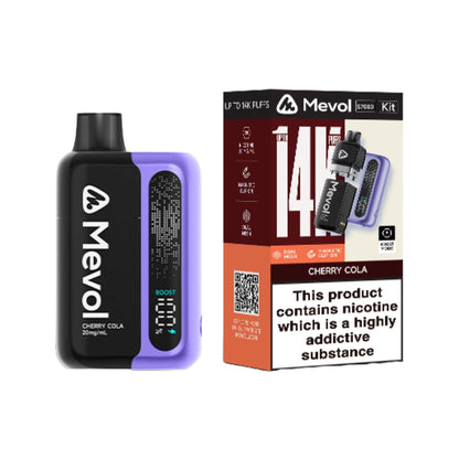 20mg Mevol S7000 Prefilled Pod Vape Kit 14k puffs - Flavour: Citrus Chill