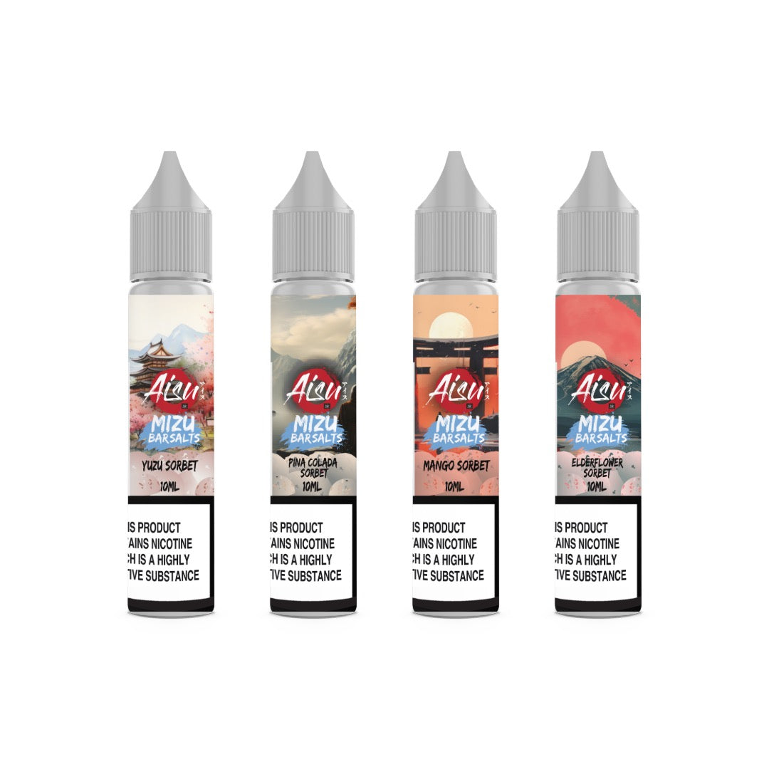 10mg Aisu Mizu by Zap! 10ml Bar Salts (50VG/50PG) - Flavour: Elderflower Sorbet