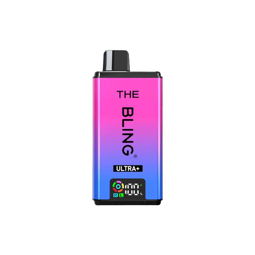 20mg Bling Ultra Pro Max 30K Prefilled Pod Vape Kit - Flavour: Berry Blaze / Cherry Berry