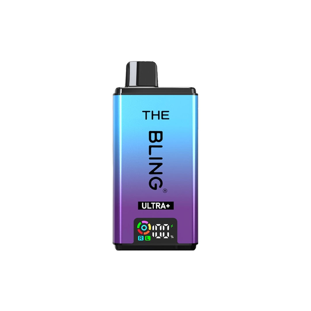 20mg Bling Ultra Pro Max 30K Prefilled Pod Vape Kit - Flavour: MR BLUE