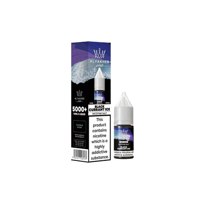 11mg Al Fakher Nic Salt 10ml (50VG/50PG) - Flavour: Blackcurrant Ice