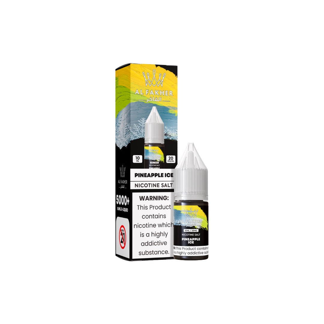 20mg Al Fakher Nic Salt 10ml (50VG/50PG) - Flavour: Pineapple Ice