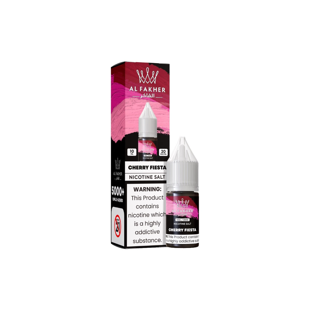 20mg Al Fakher Nic Salt 10ml (50VG/50PG) - Flavour: Cherry Fizz