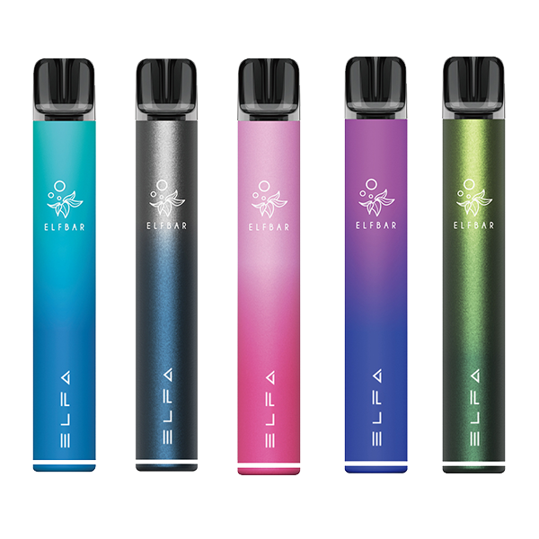 20mg Elf Bar ELFA Pro Pod Kit - Colour & Flavour: Twilight Purple - Mad Blue