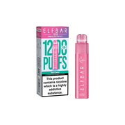 20mg ELF Bar 1200 Prefilled Pod Kit 1200 Puffs - Flavour: Blueberry Sour Raspberry