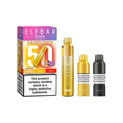 Elf Bar Plus50 Prefilled 50K Pod Vape Kit - Flavour: Tropical Edition