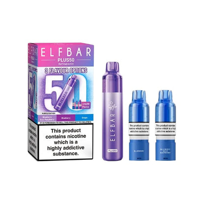 Elf Bar Plus50 Prefilled 50K Pod Vape Kit - Flavour: Tropical Edition